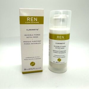 4 for $32 ~ Stocking Stuffers ~ NEW REN Clarimatte Detox Mask FULL SIZE